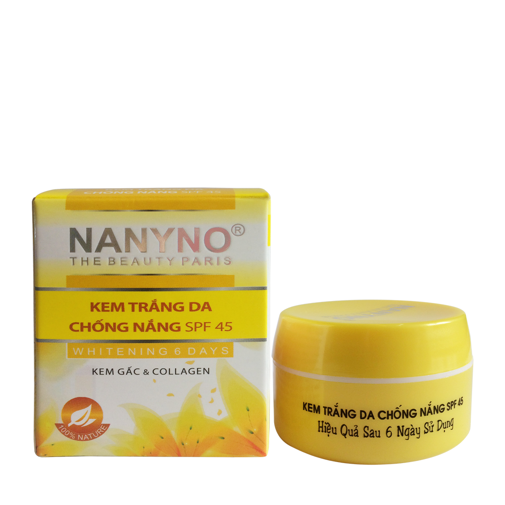 KEM TRẮNG DA CHỐNG NẮNG SPF 45