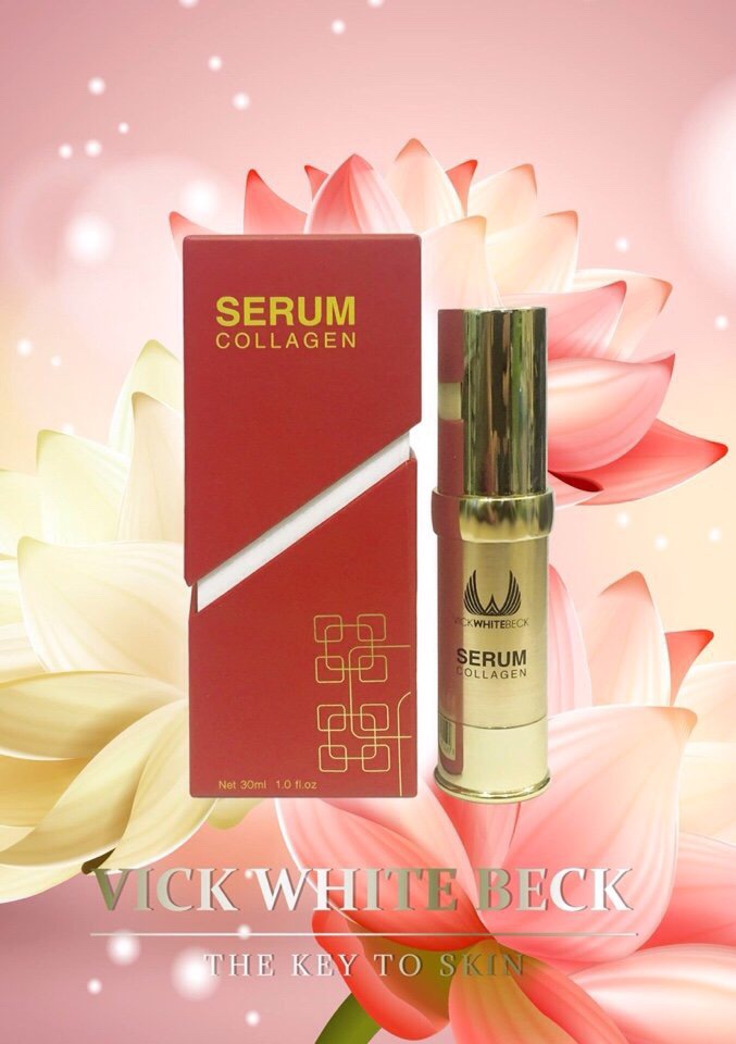 SERUM COLLAGEN TÁI TẠO DA - PHỦ TRẮNG DA VICK WHITE BECK