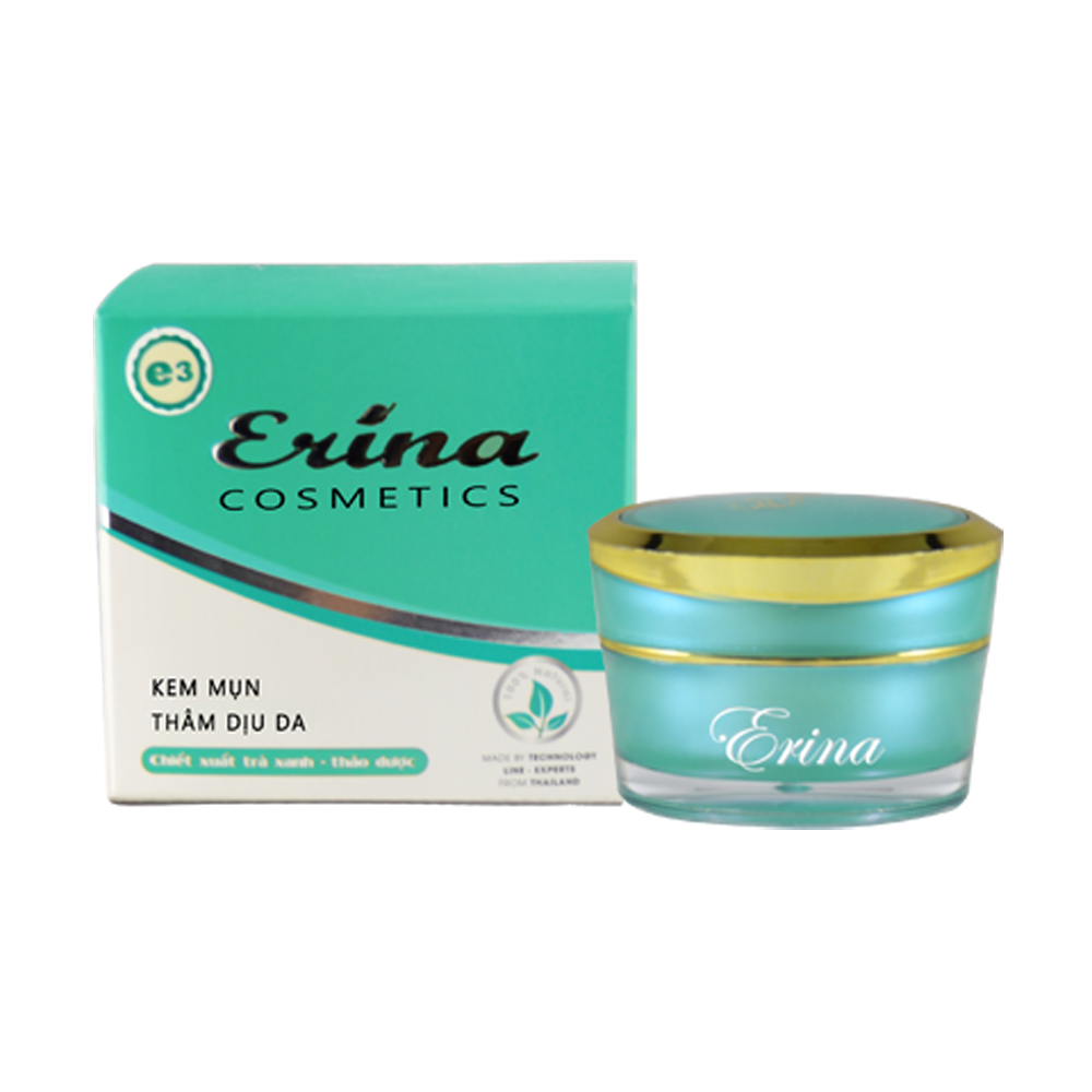 KEM MỤN THÂM DỊU DA ERINA 25G