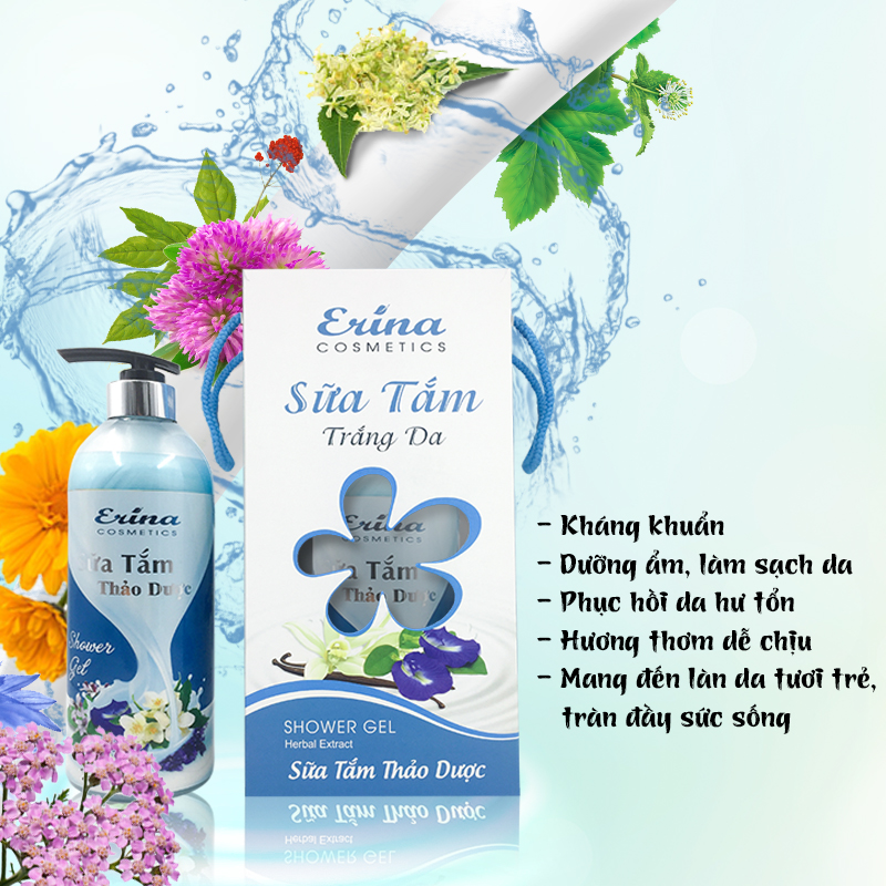 SỮA TẮM THẢO DƯỢC ERINA