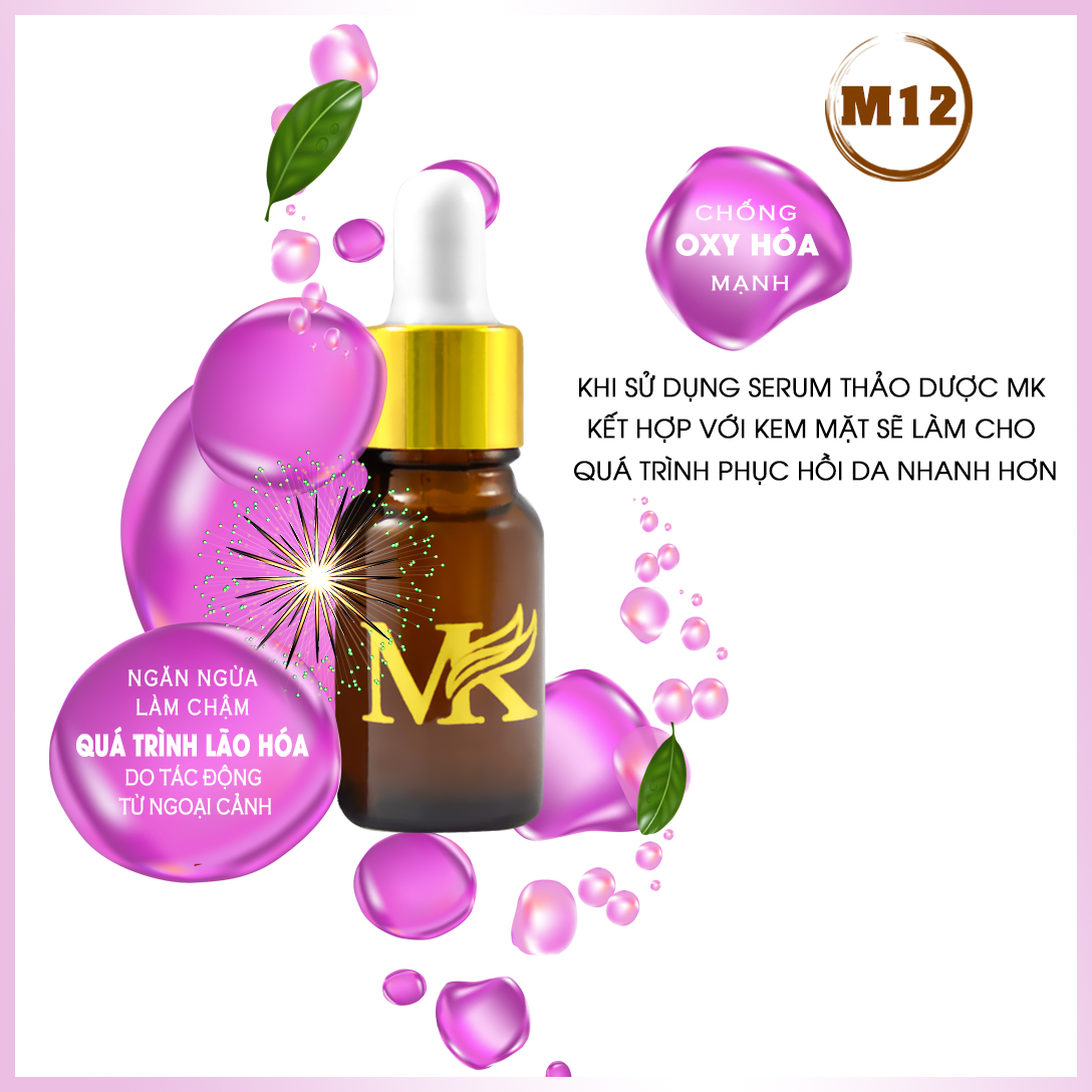 SERUM THẢO DƯỢC MK (Dưỡng Trắng Da – Ngăn Ngừa Lão Hóa – Chống Nắng)